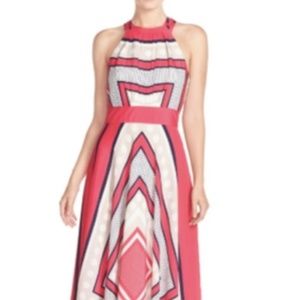 Scarf Print Maxi (Size 8) by Eliza J Designer